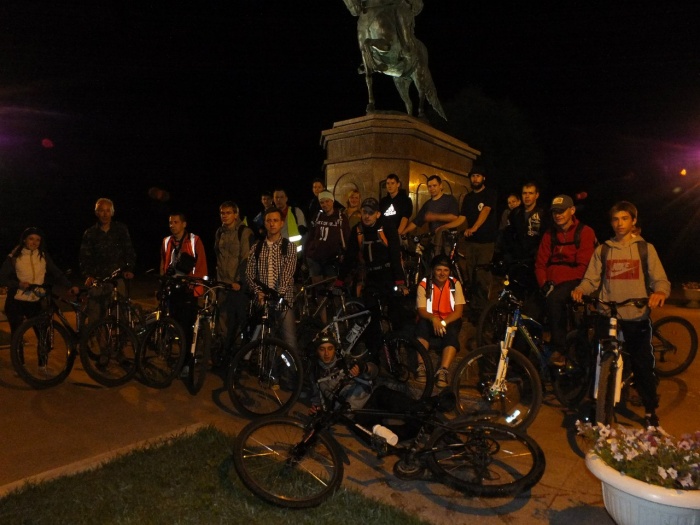 Ночной велопробег состоится в Бийске на выходных
