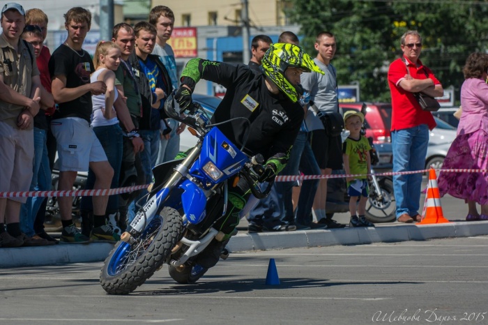 Александр Плотников стал вторым на втором этапе Новосибирска по мотоджимхане