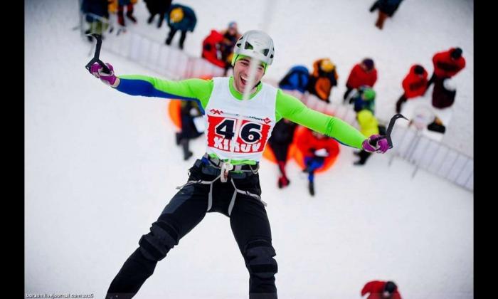 Барнаульский ледолаз Дмитрий Гребенников может поехать на Чемпионат Мира