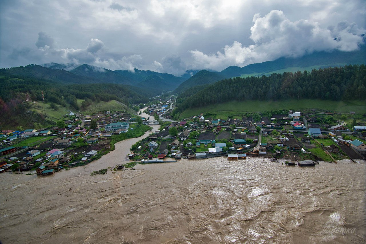 Наводнение Горно Алтайск 2014